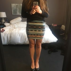 Charlotte Russe bodycon miniskirt